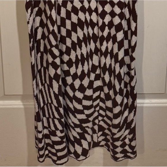 WILD FABLE Sweater Dress Brown & White Abstract Dress Womens M-XL, Juniors XXL - Picture 5 of 7